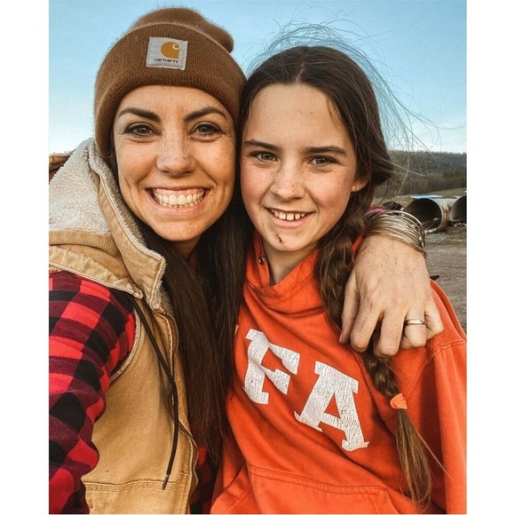 Carhartt Weathered Wildwood Vest Tan Brown Size Medium Hooded Sherpa Lined - Picture 4 of 5